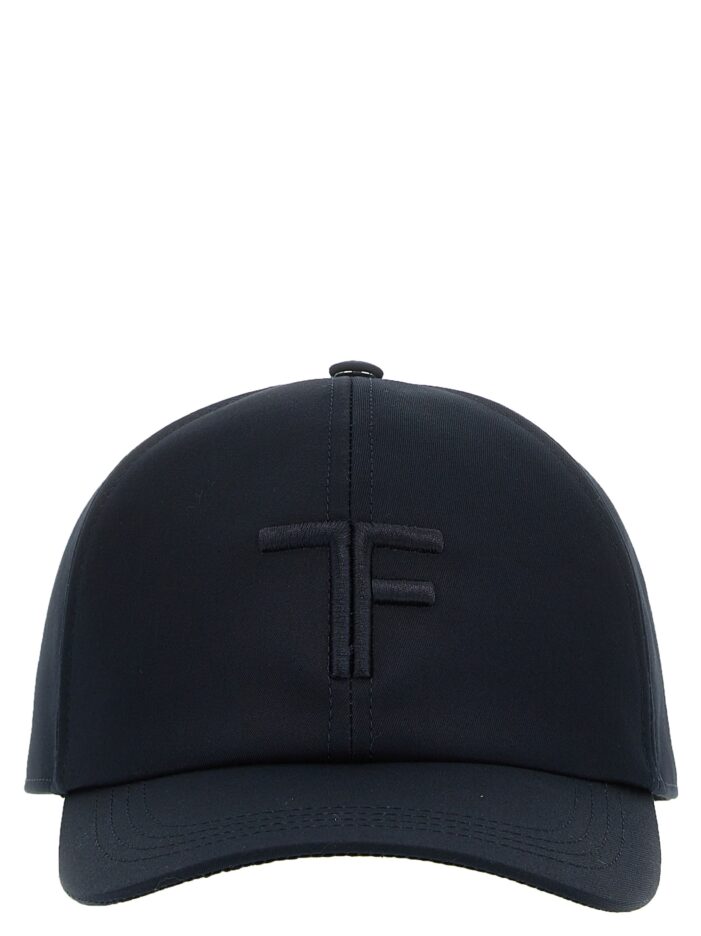 Logo embroidery cap TOM FORD Blue