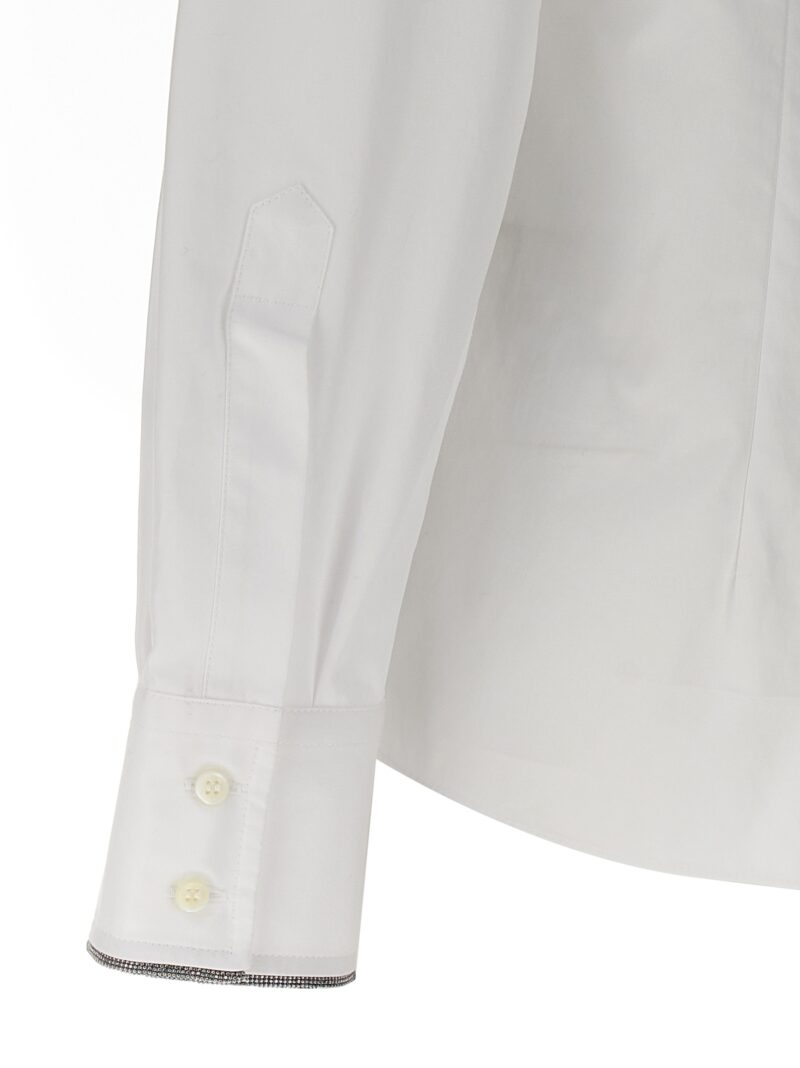 'Monile' shirt 100% cotton BRUNELLO CUCINELLI White