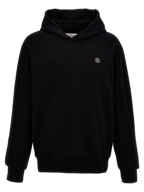 Logo hoodie PHILIPP PLEIN Black