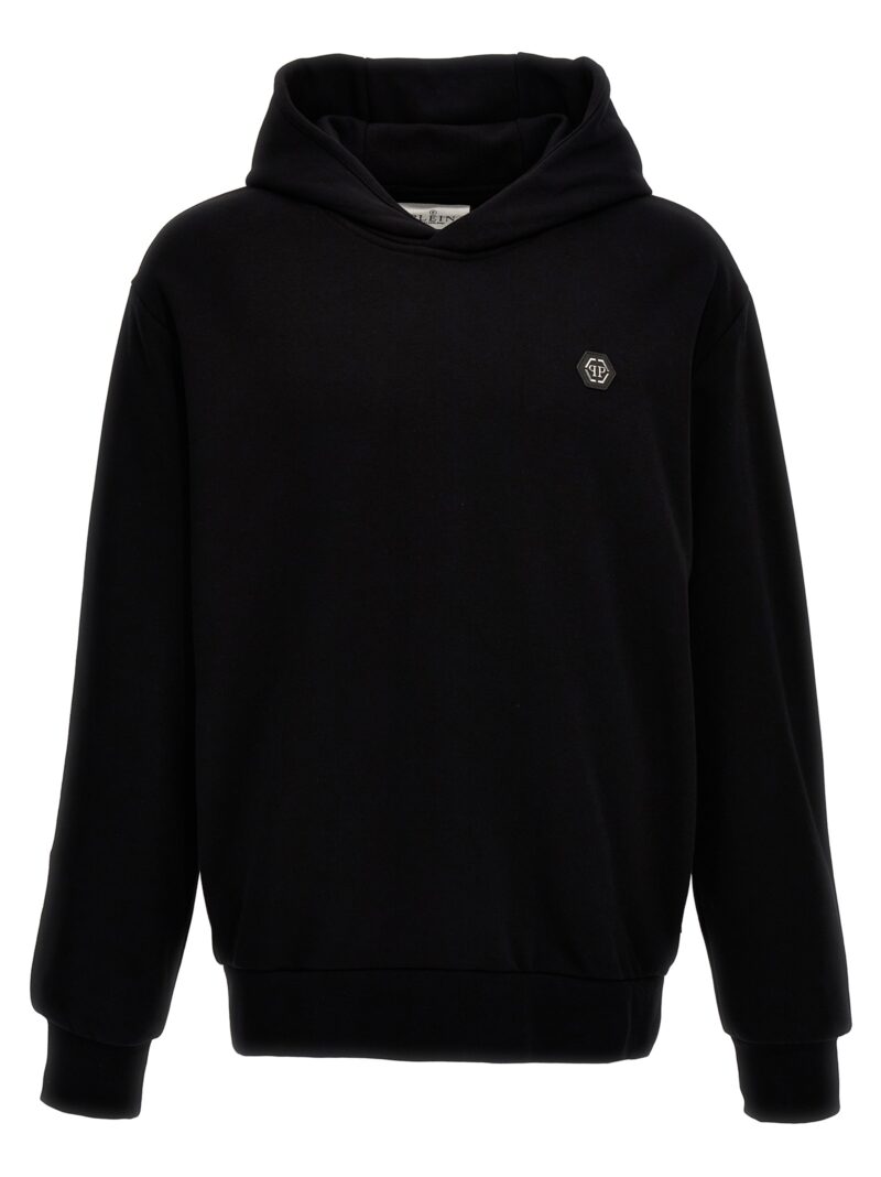 Logo hoodie PHILIPP PLEIN Black