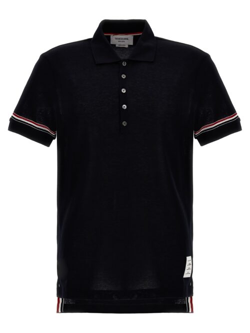 'RWB' polo shirt THOM BROWNE Blue