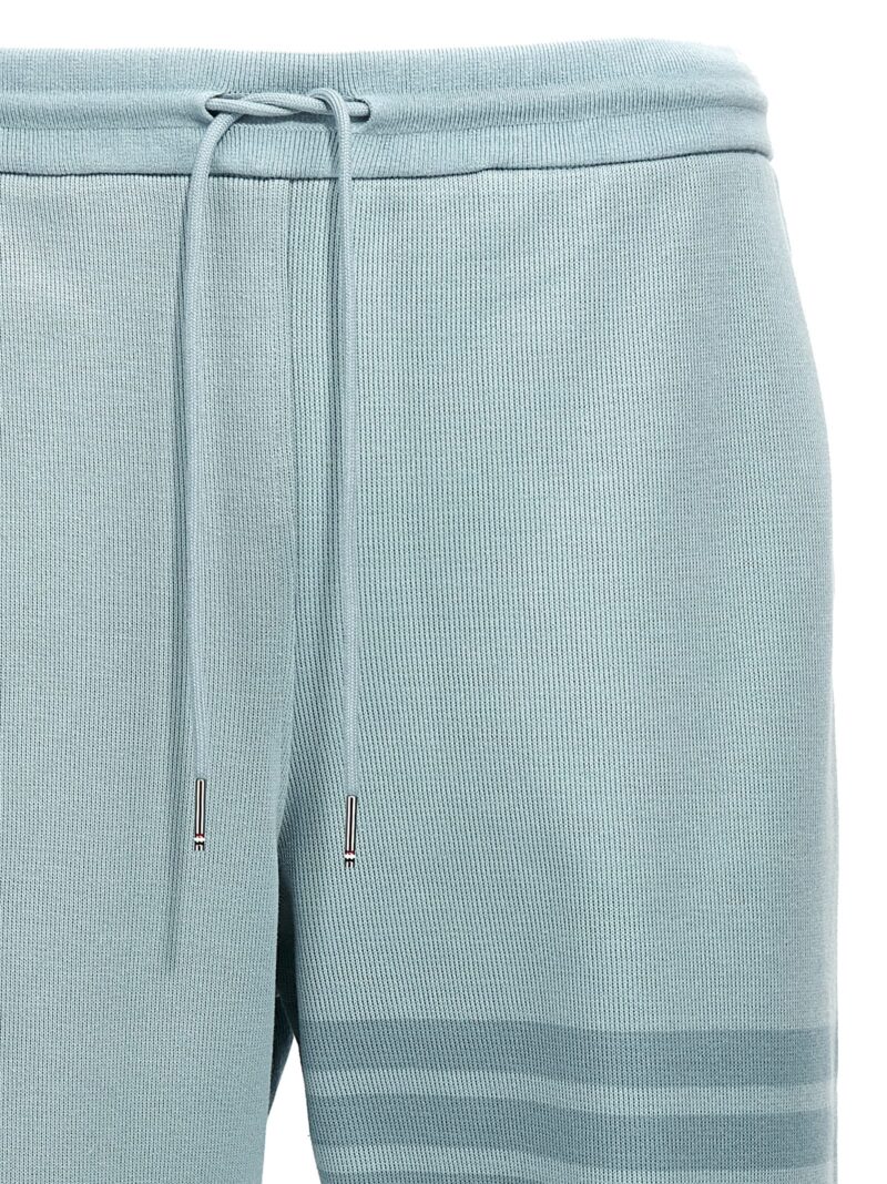 '4 Bar' joggers Man THOM BROWNE Light Blue