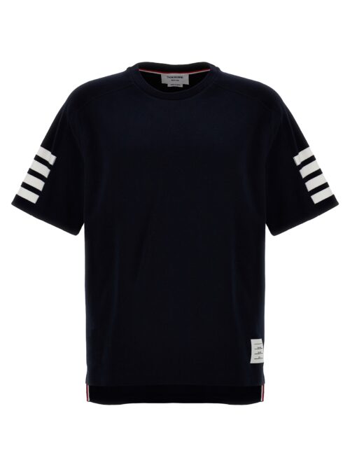 '4 Bar' T-shirt THOM BROWNE Blue