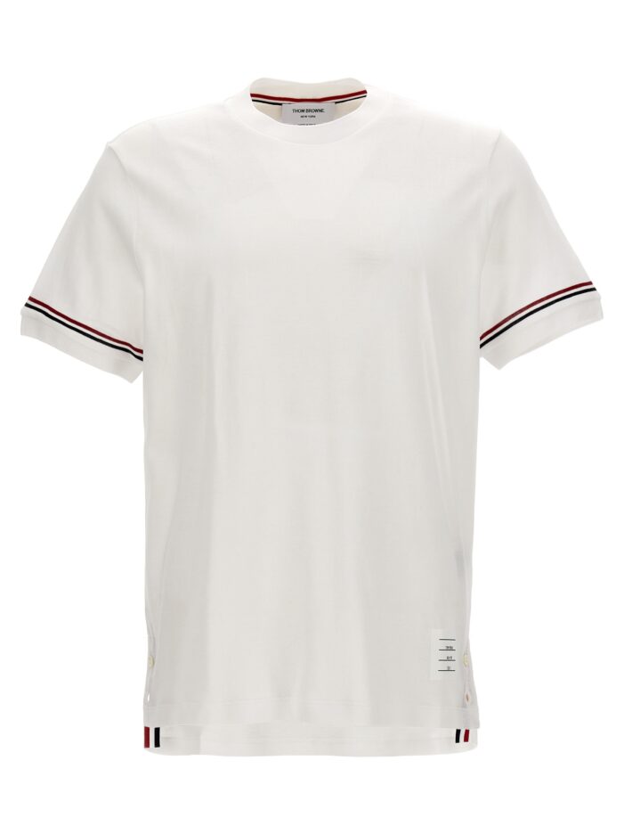 'RWB' T-shirt THOM BROWNE White