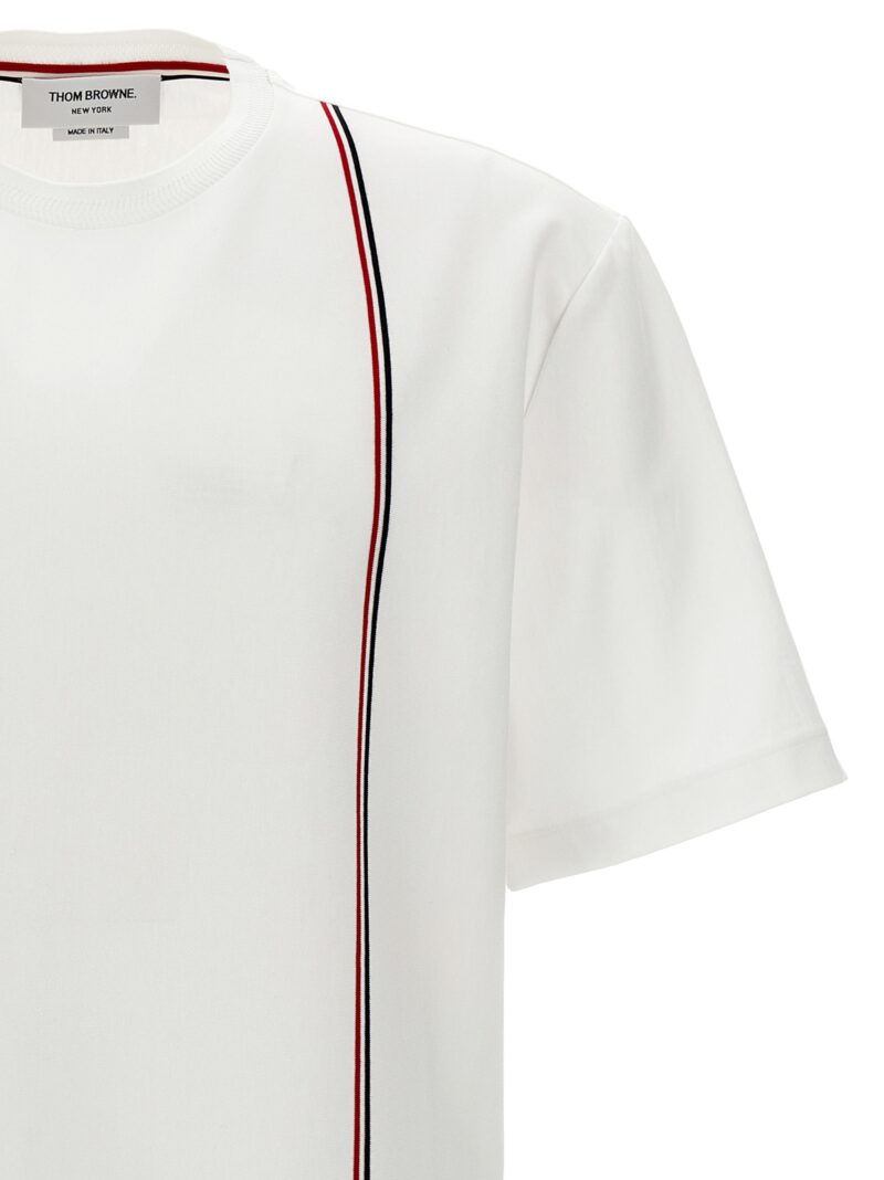 'Rwb' T-shirt Man THOM BROWNE White