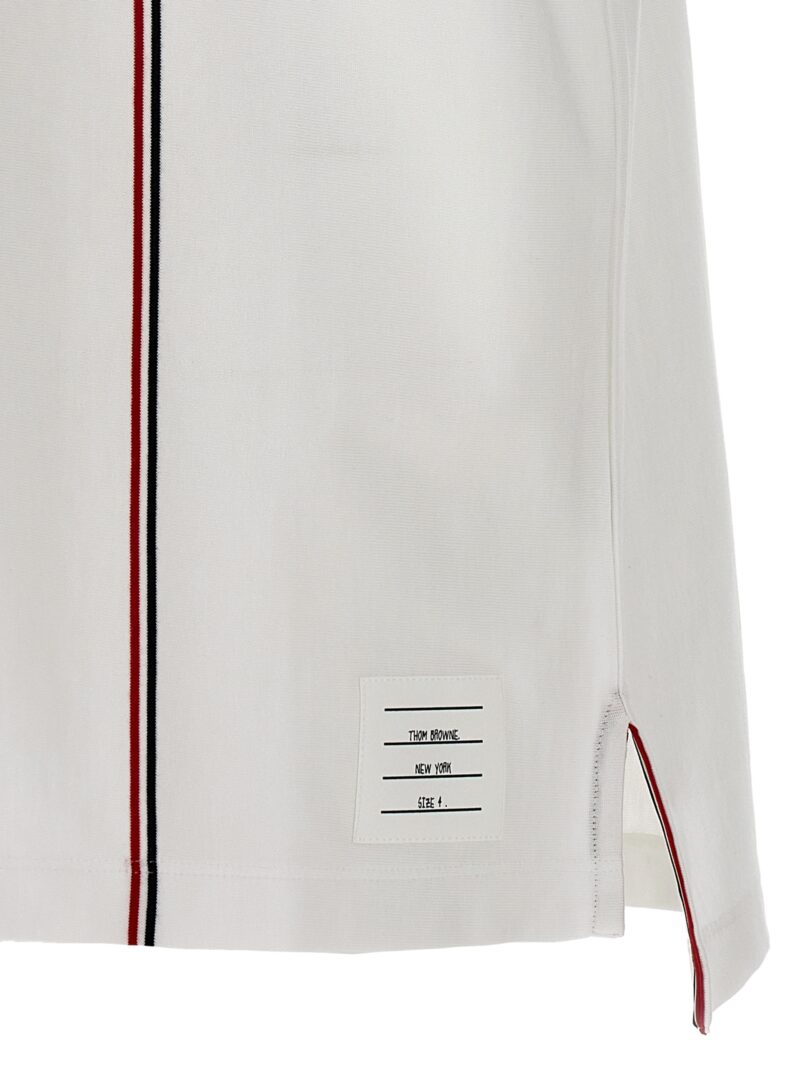 'Rwb' T-shirt 100% cotton THOM BROWNE White