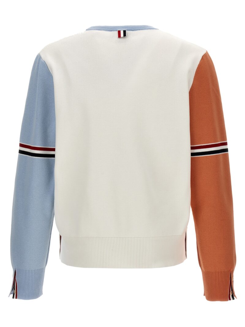 'Rwb' sweater MKA326FY3007996 THOM BROWNE Multicolor