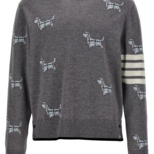 'Hector' sweater THOM BROWNE Gray