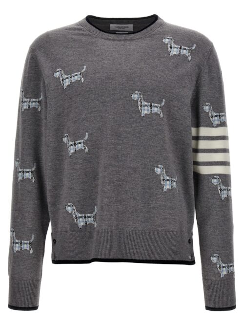 'Hector' sweater THOM BROWNE Gray