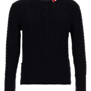 'Cable' sweater THOM BROWNE Blue