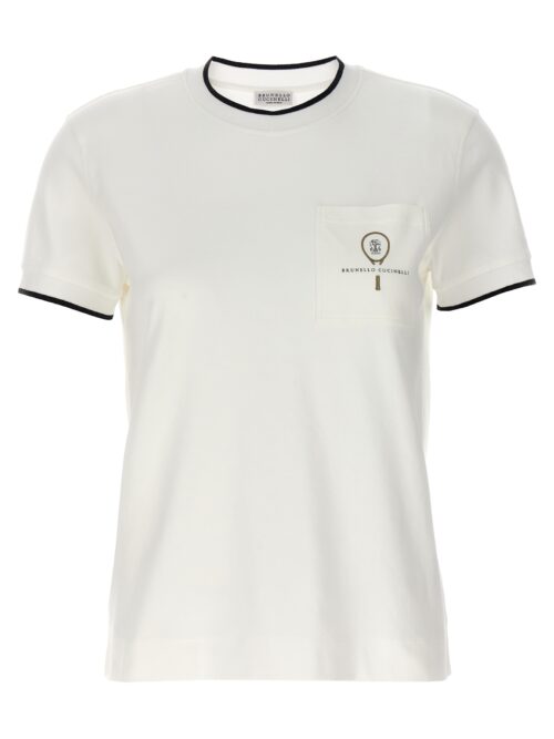 Logo T-shirt BRUNELLO CUCINELLI White