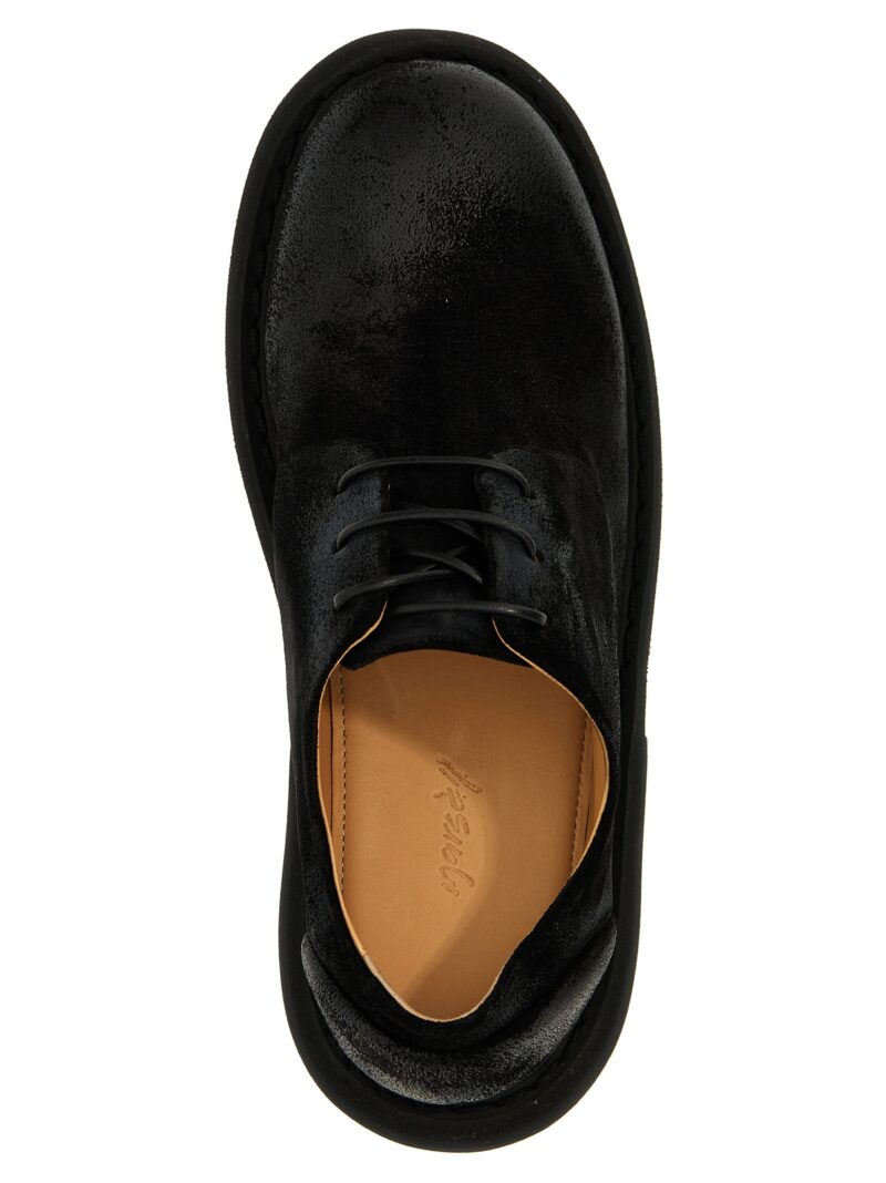 'Spalla' lace up shoes 100% calfskin leather (Bos Taurus) MARSÈLL Black