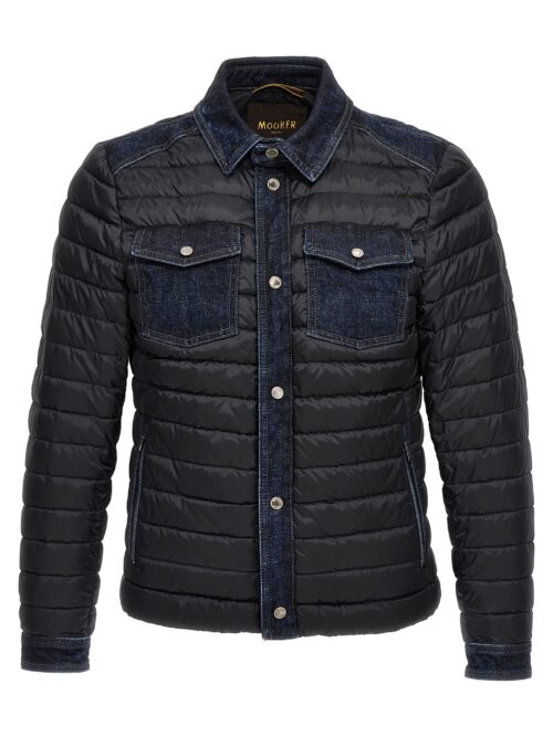 'Crespi-104S' jacket MOORER Blue