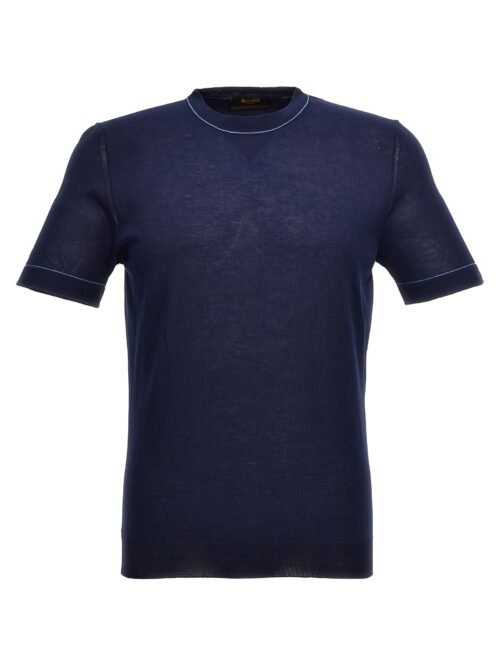 'Jairo' T-shirt MOORER Blue