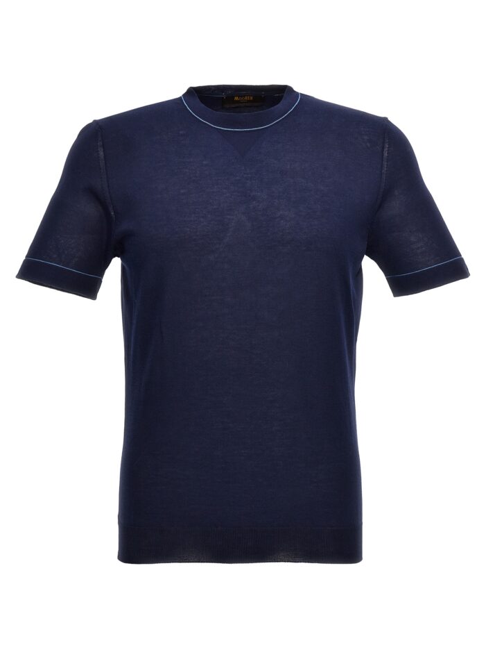 'Jairo' T-shirt MOORER Blue