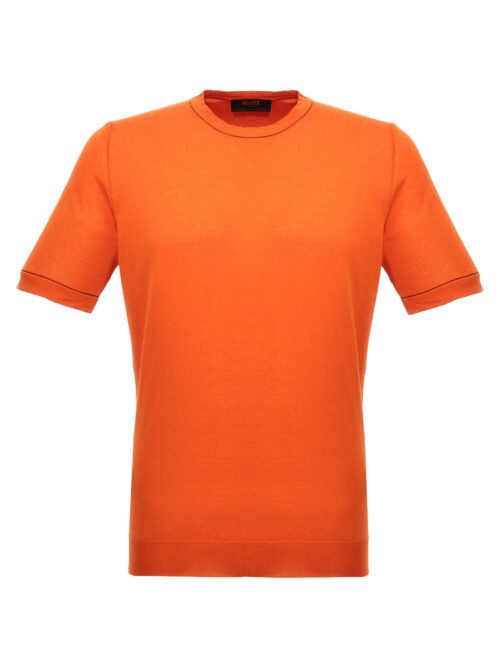 'Jairo' T-shirt MOORER Orange