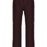 'Rolled Waistband Tailored' pants MARTINE ROSE Bordeaux