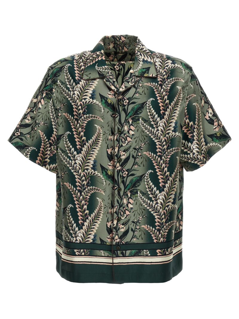 Floral print shirt ETRO Green