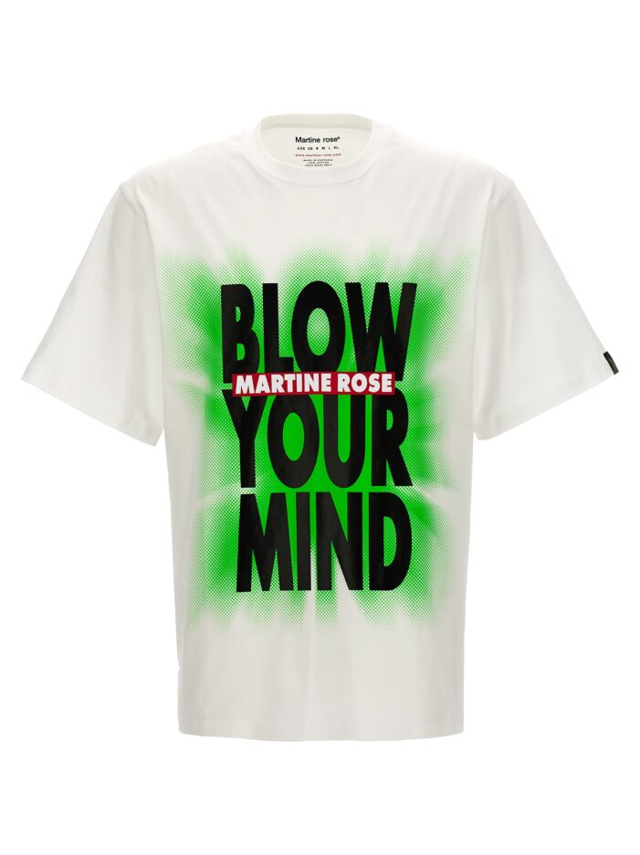 'Blow Your Mind' T-shirt MARTINE ROSE White