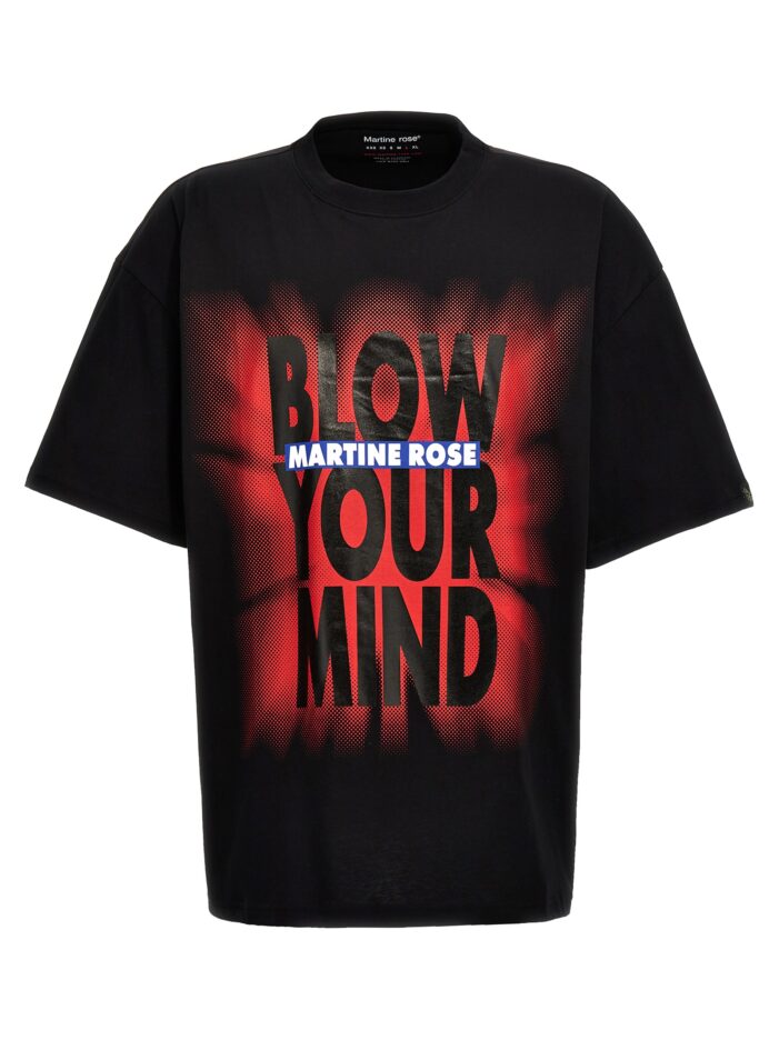 'Blow Your Mind' T-shirt MARTINE ROSE Black
