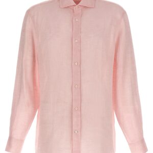 Linen shirt BRUNELLO CUCINELLI Pink
