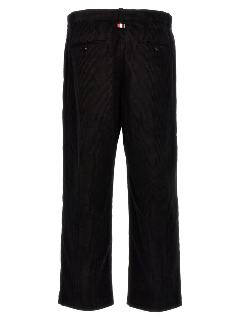 Corduroy pants MTU320UF0220001 THOM BROWNE Black