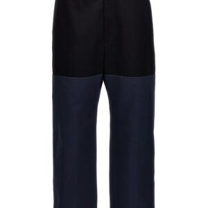 'Unconstructed combo' pants THOM BROWNE Blue