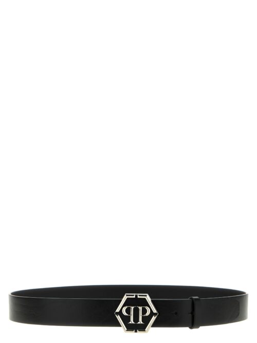 'Hexagon' belt PHILIPP PLEIN Black