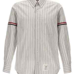 Striped shirt THOM BROWNE Gray