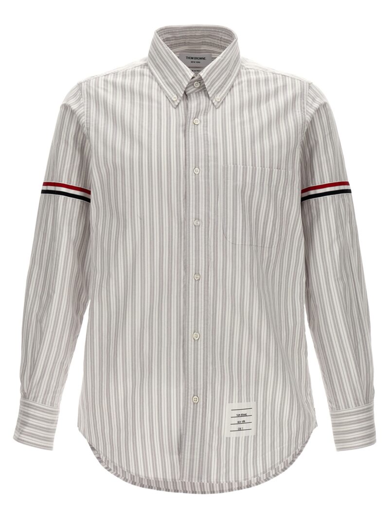 Striped shirt THOM BROWNE Gray