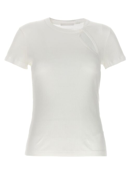 Cut-out T-shirt HELMUT LANG White