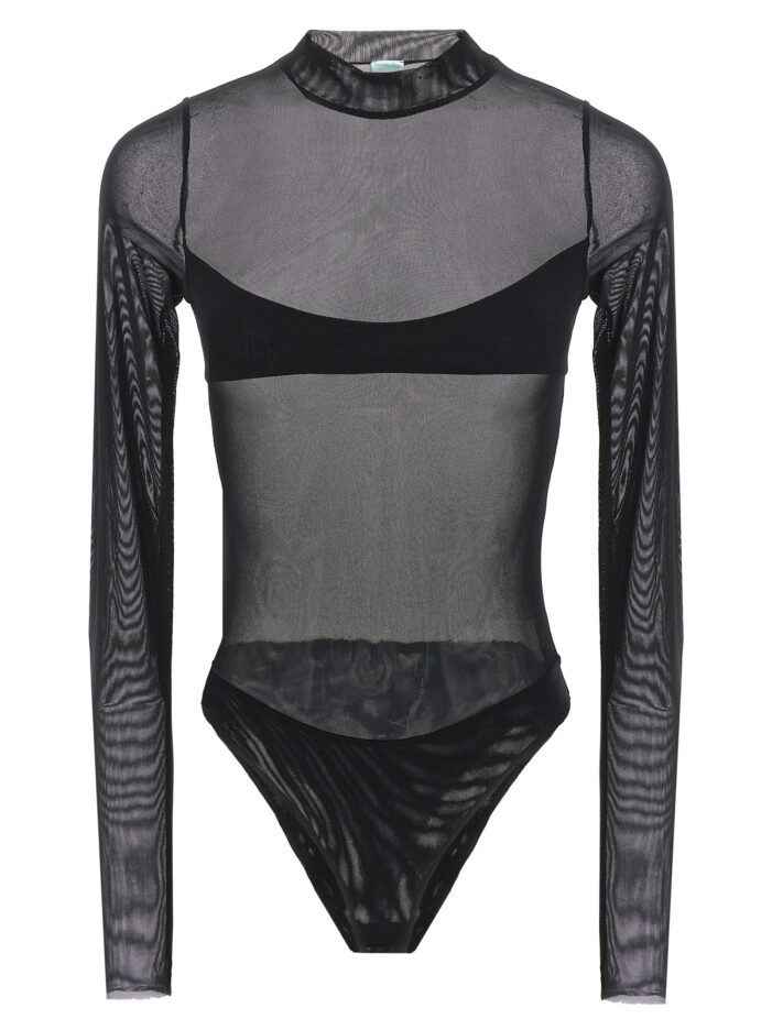 Tulle body NOT AFTER TEN Black