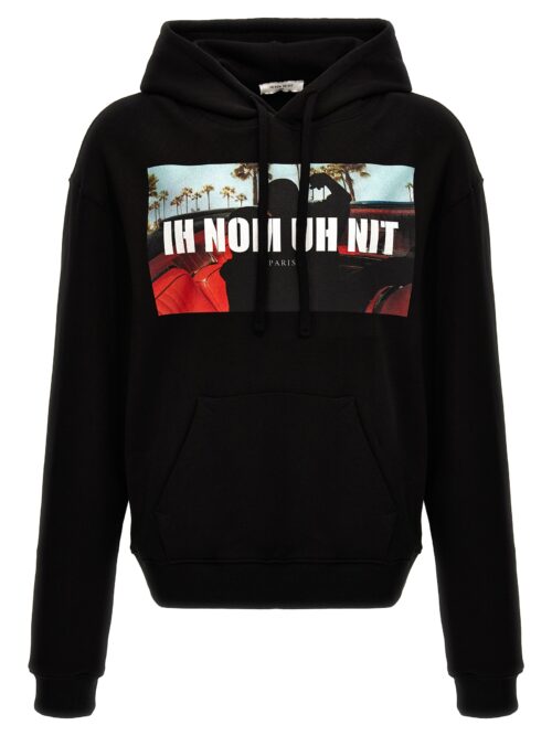 'Palms and Car' hoodie IH NOM UH NIT Black