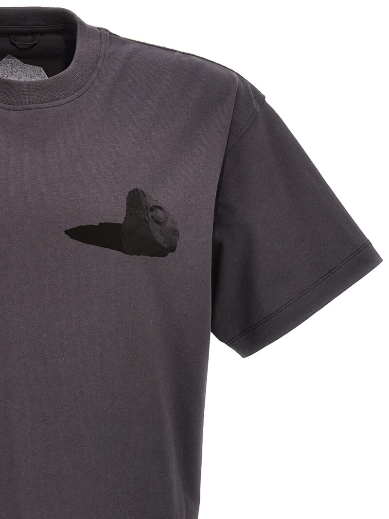 'Boulder Print' T-shirt Man OBJECTS IV LIFE Gray