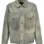 'Traditional Denim' jacket OBJECTS IV LIFE Green