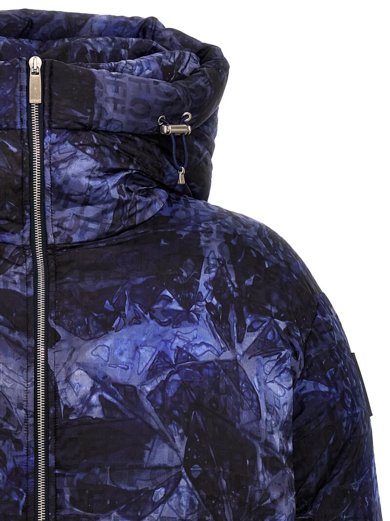 'Sierra leone' down jacket Man OFF-WHITE Blue