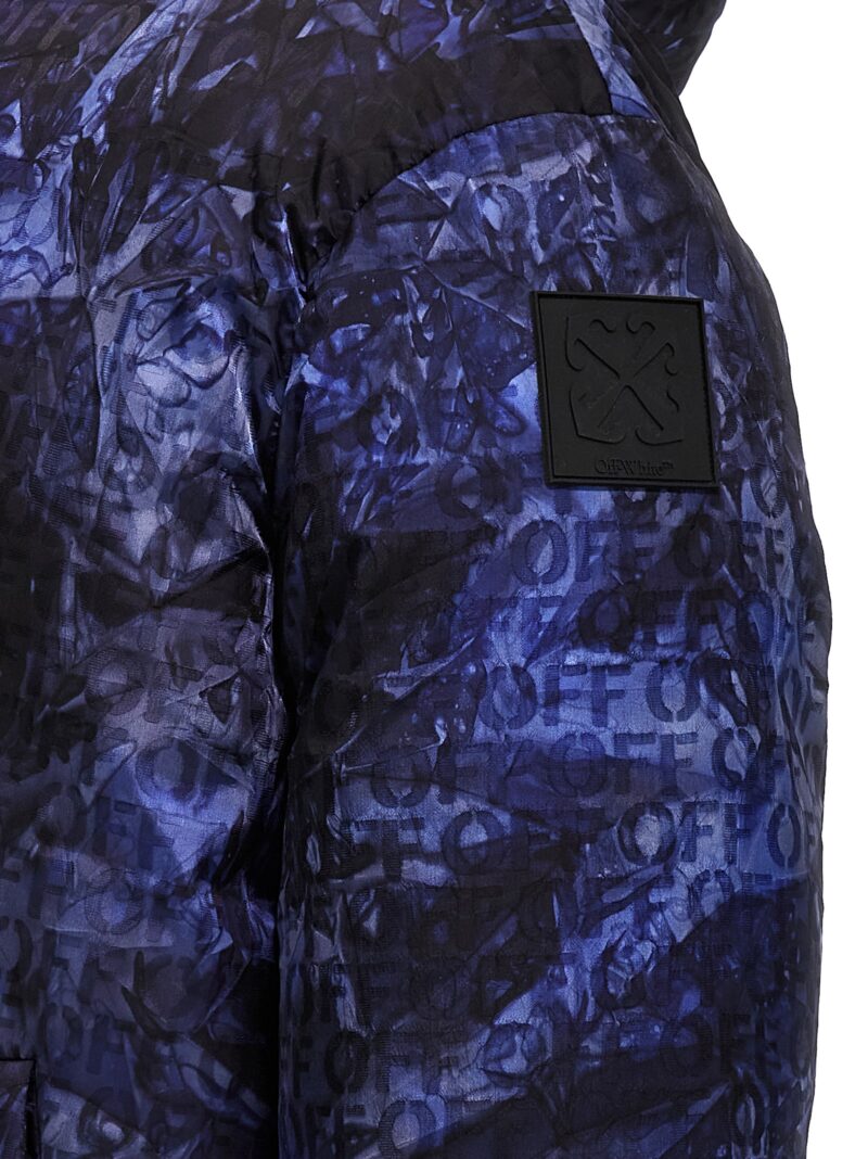 'Sierra leone' down jacket 100% polyamide OFF-WHITE Blue