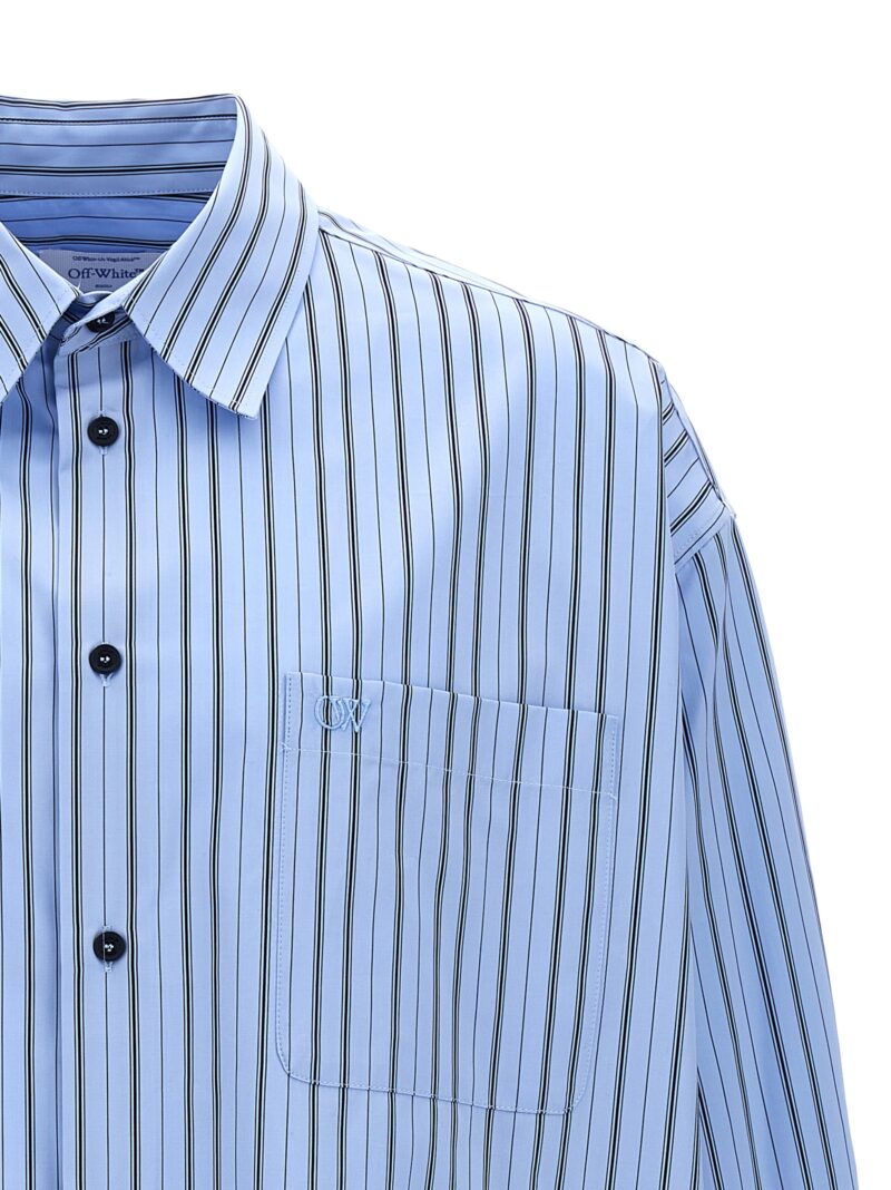 Striped shirt Man OFF-WHITE Light Blue