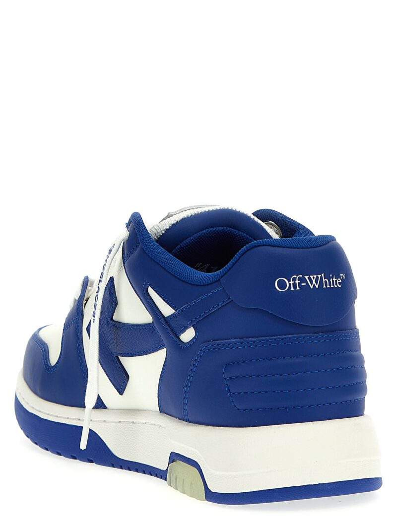 'Out of office' sneakers 89% calfskin leather 11% polyester OFF-WHITE Blue