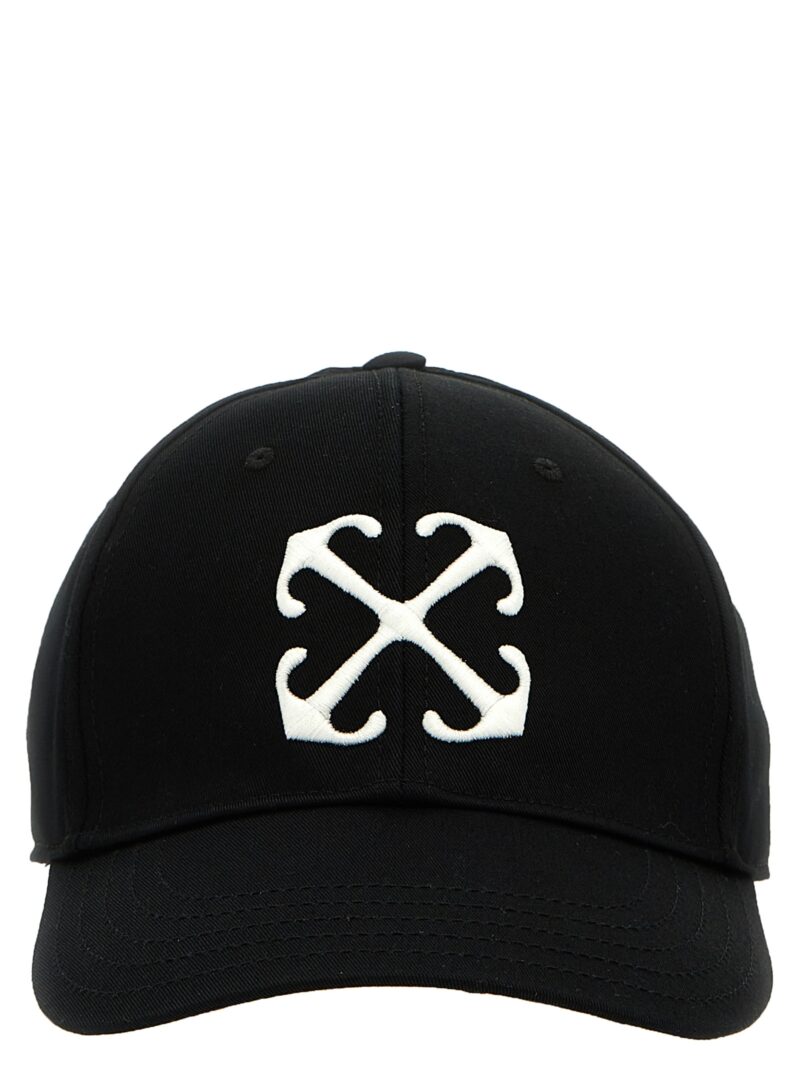 'Arrow' cap OFF-WHITE White/Black