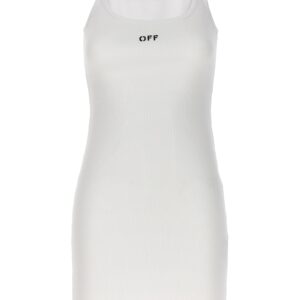 'Off stamp' dress OFF-WHITE White/Black