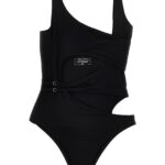 'Off' one-piece swimsuit OFF-WHITE Black