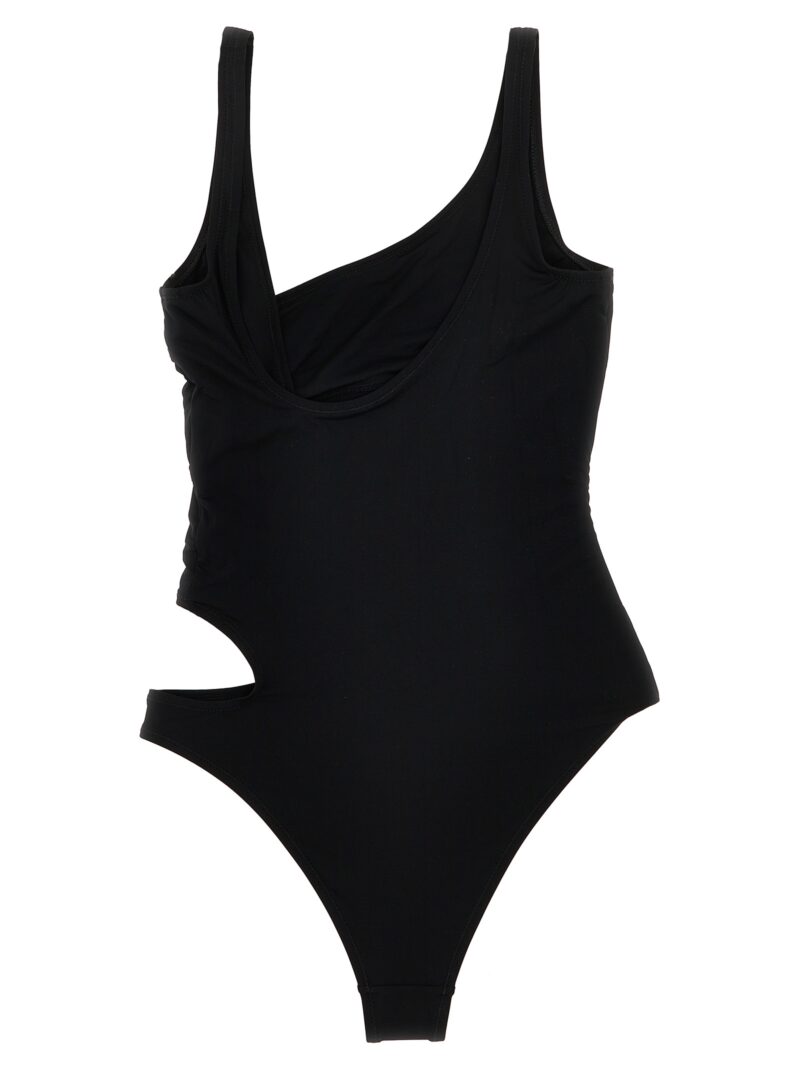 'Off' one-piece swimsuit OWFC014F23JER00110001000 OFF-WHITE Black