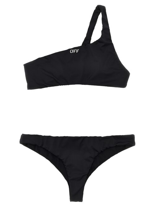 'Off Stamp' bikini OFF-WHITE Black