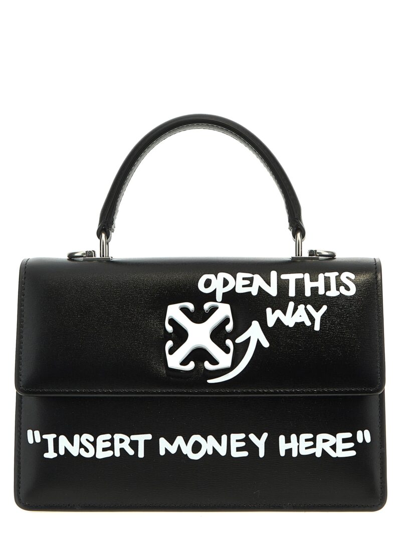 'Jitney 1.4' handbag OFF-WHITE White/Black