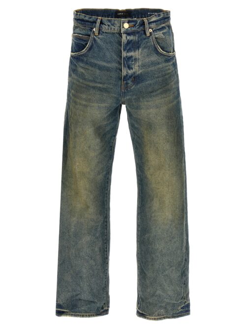 'Relaxed vintage dirty' jeans PURPLE Blue