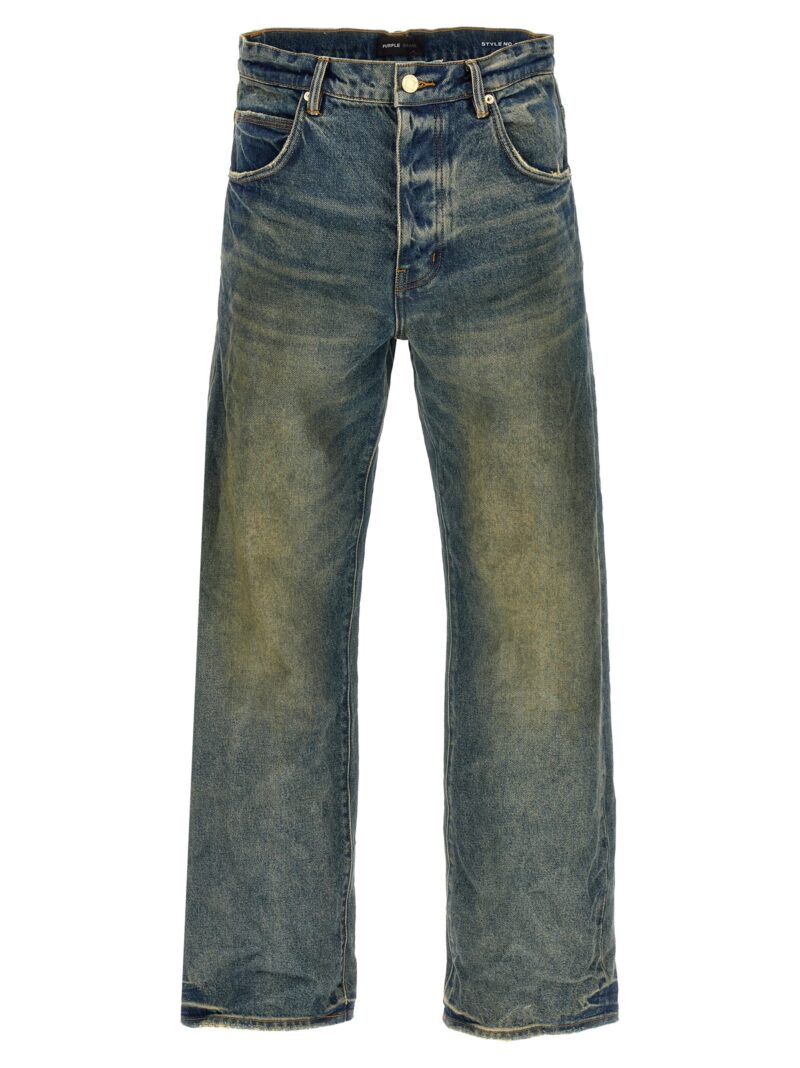 'Relaxed vintage dirty' jeans PURPLE Blue
