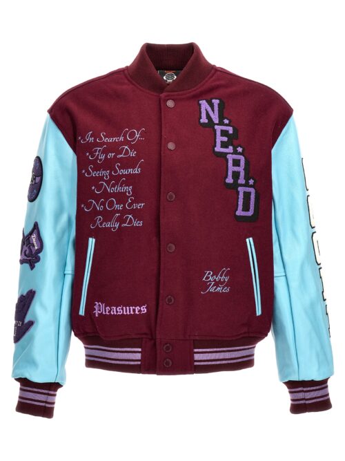 'Nerd varsity' bomber jacket PLEASURES Multicolor