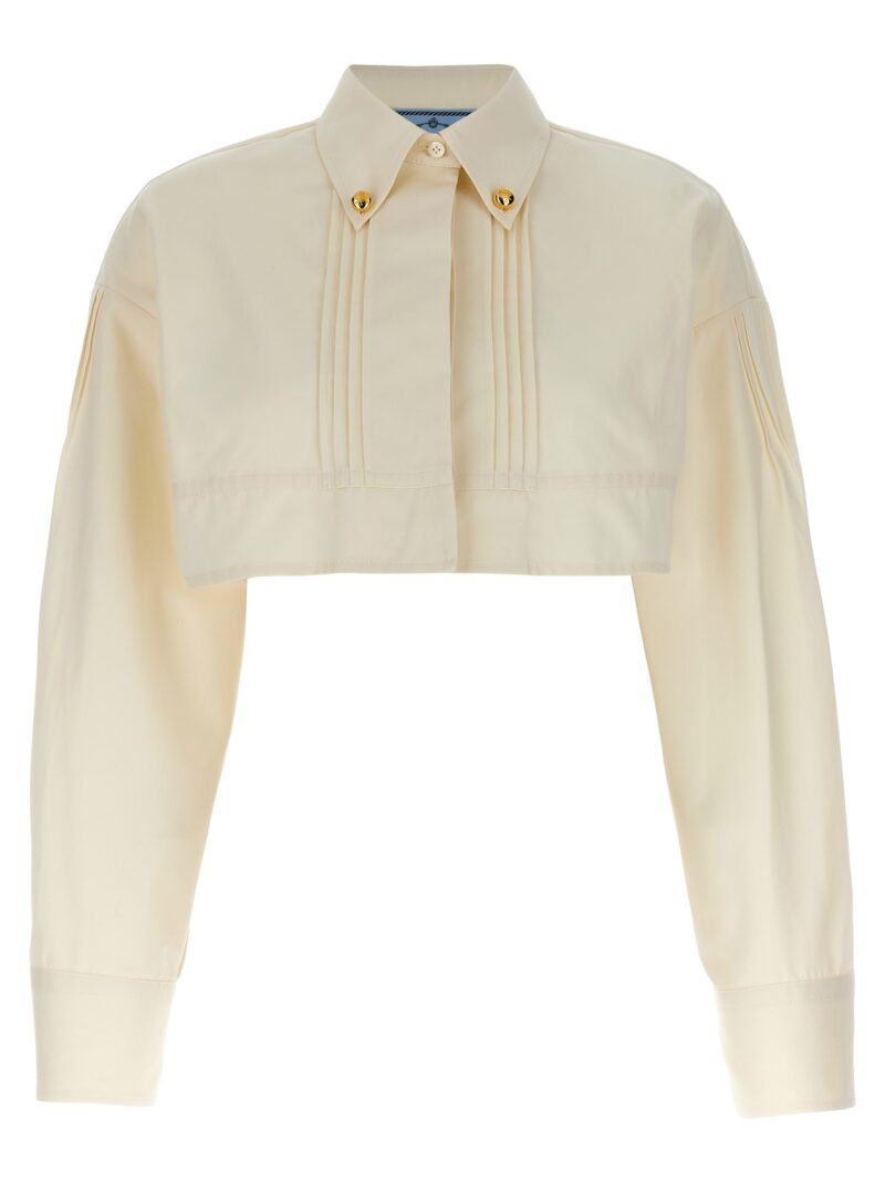 Cropped jacket PRADA Beige