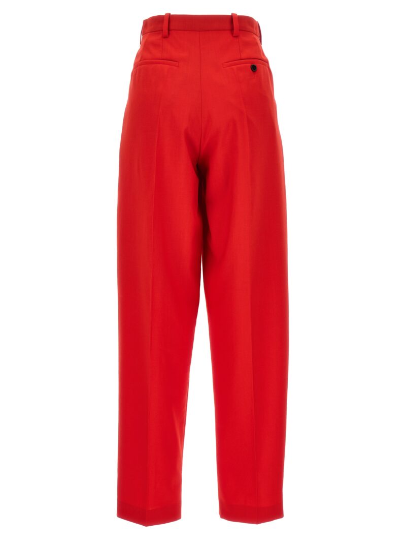 Front pleat pants PAMA0449U0TW83900R64 MARNI Red